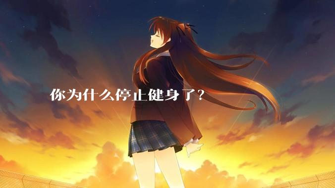 你为什么停止健身了？